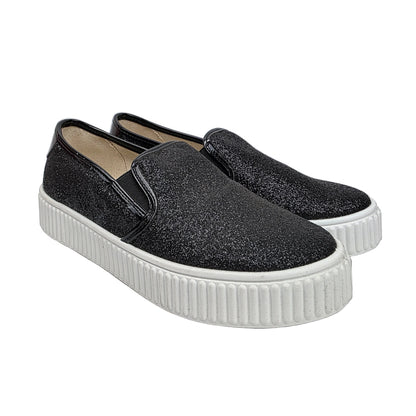 Sneakers Glitter Black Total B&W