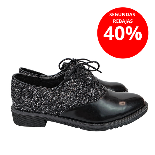 Zapato Oxford Brillo