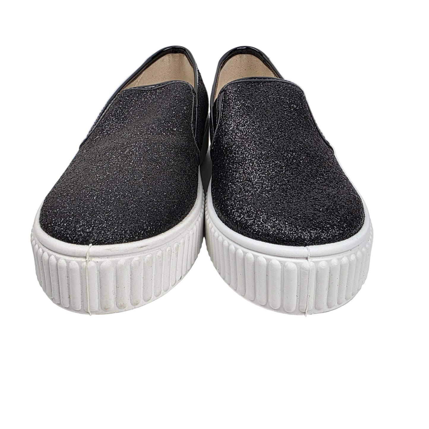 Sneakers Glitter Black Total B&W