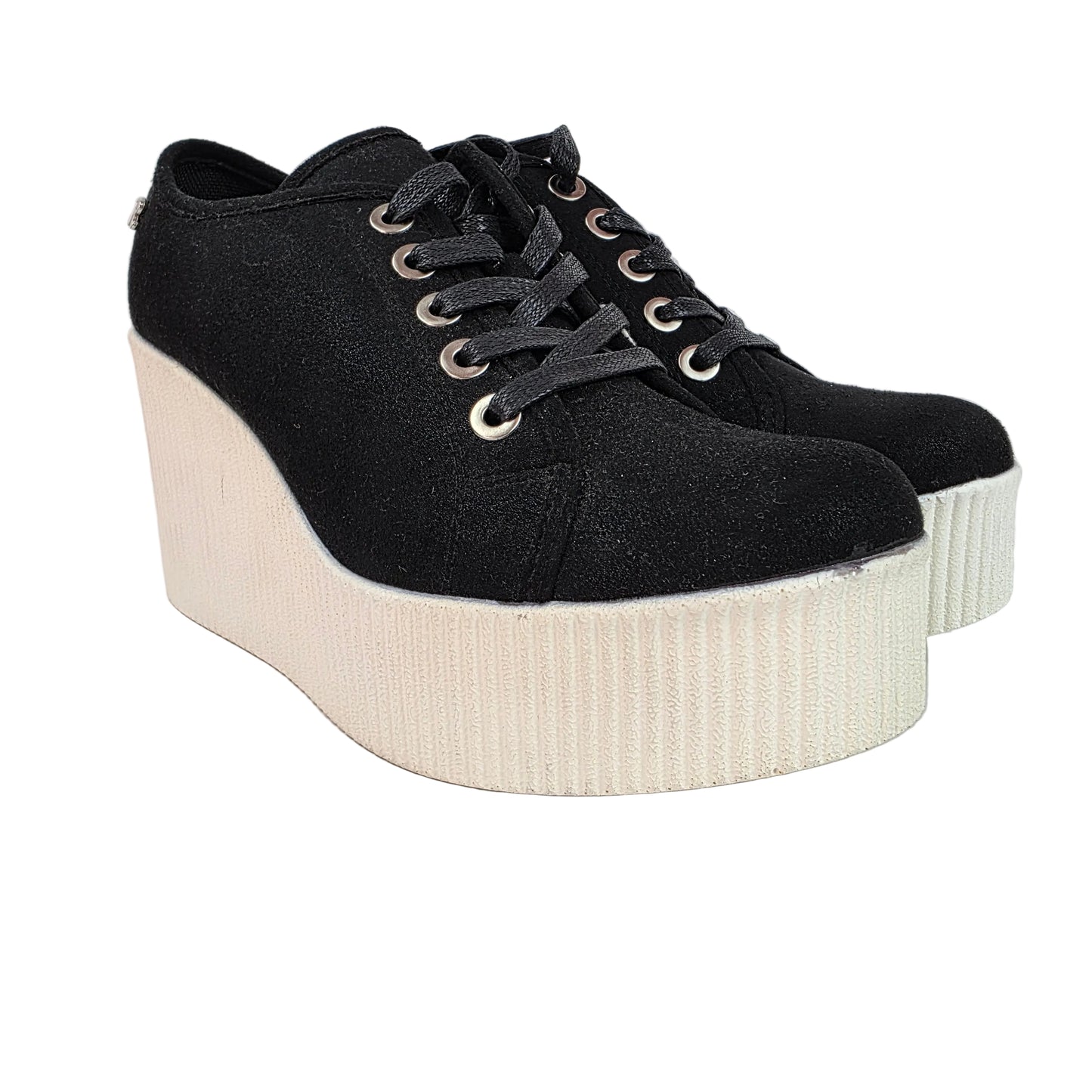 Sneakers Maxi Plataforma Refresh Black Metal