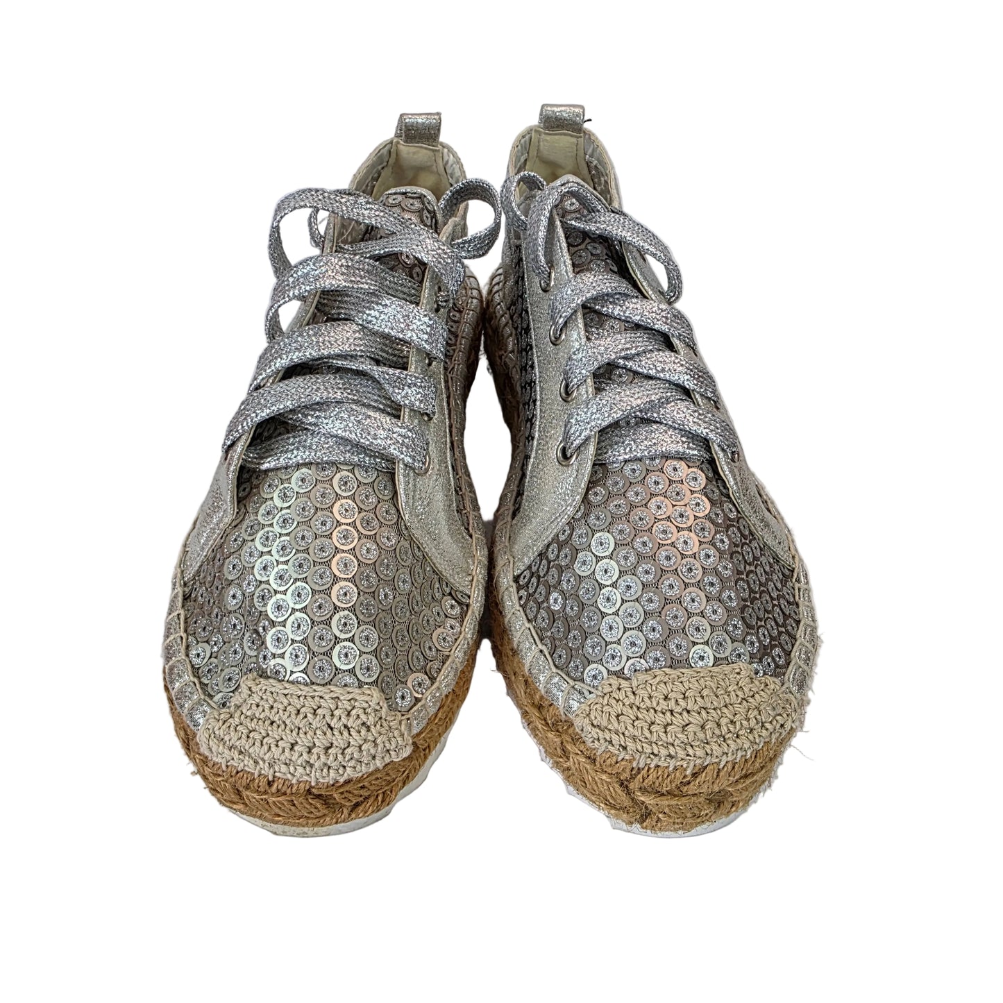 Deportiva B&W Silver Sparkle