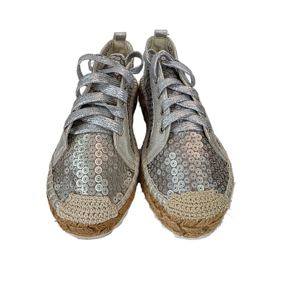 Deportiva B&W Silver Sparkle