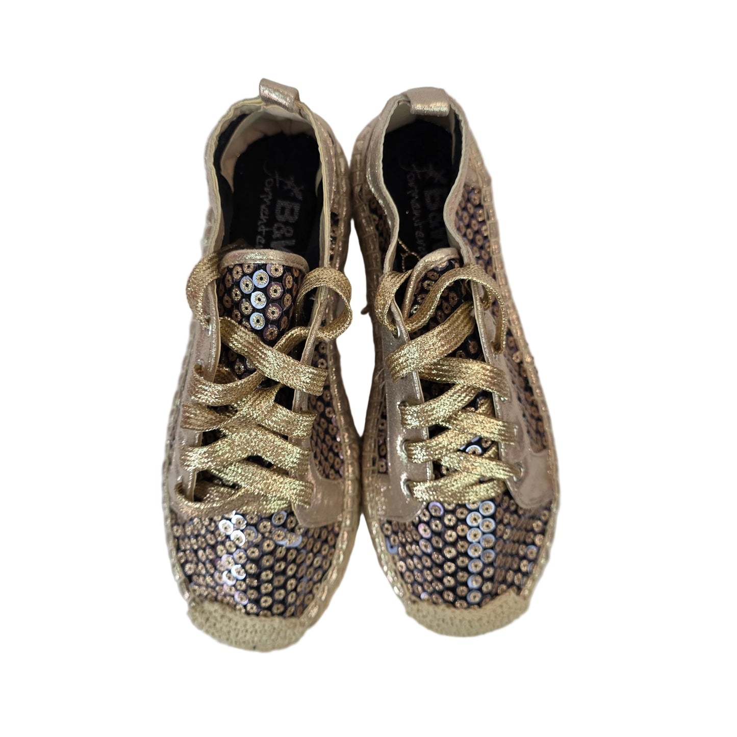 Deportiva B&W Gold Sparkle