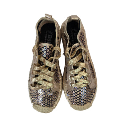 Deportiva B&W Gold Sparkle