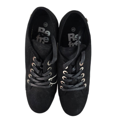 Sneakers Maxi Plataforma Refresh Black Metal