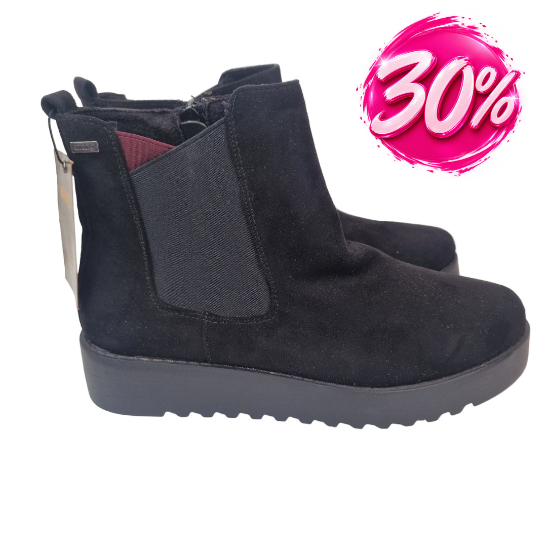 Botines Chelsea Mustang Negro – Pasarela Concept