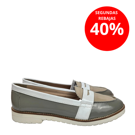 Mocasines Gioseppo de Piel Tricolor con Suela de Confort