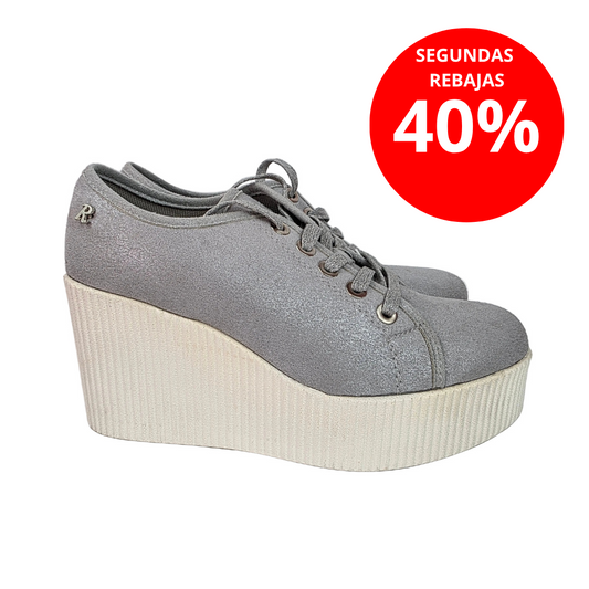 Sneakers Maxi Plataforma Silver Street Refresh