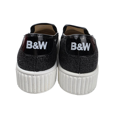 Sneakers Glitter Black Total B&W