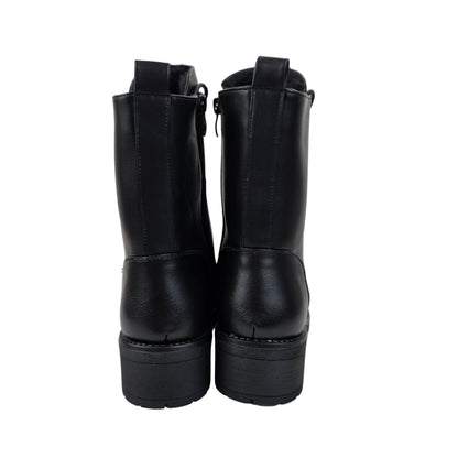 Botín cordones Negro
