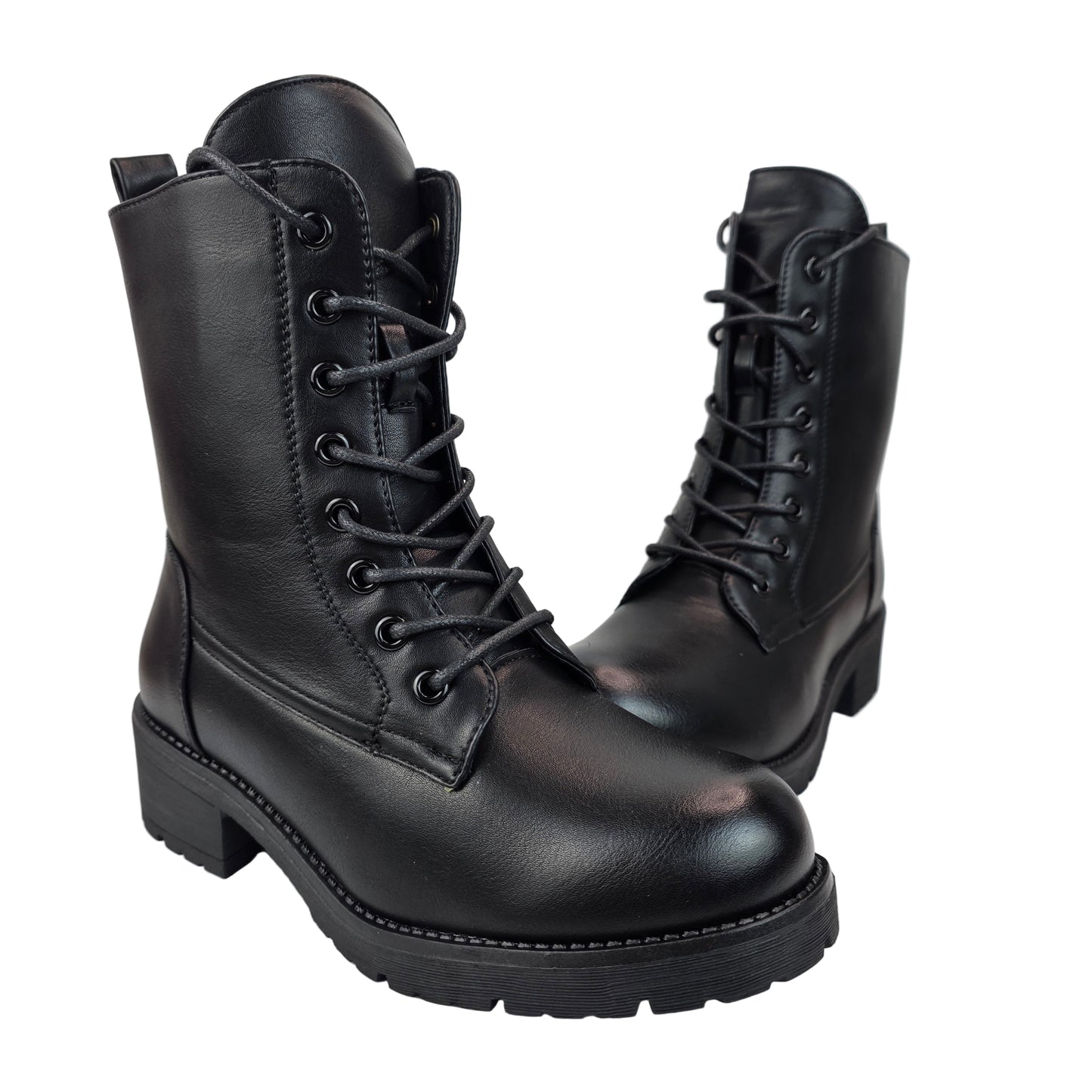 Botín cordones Negro