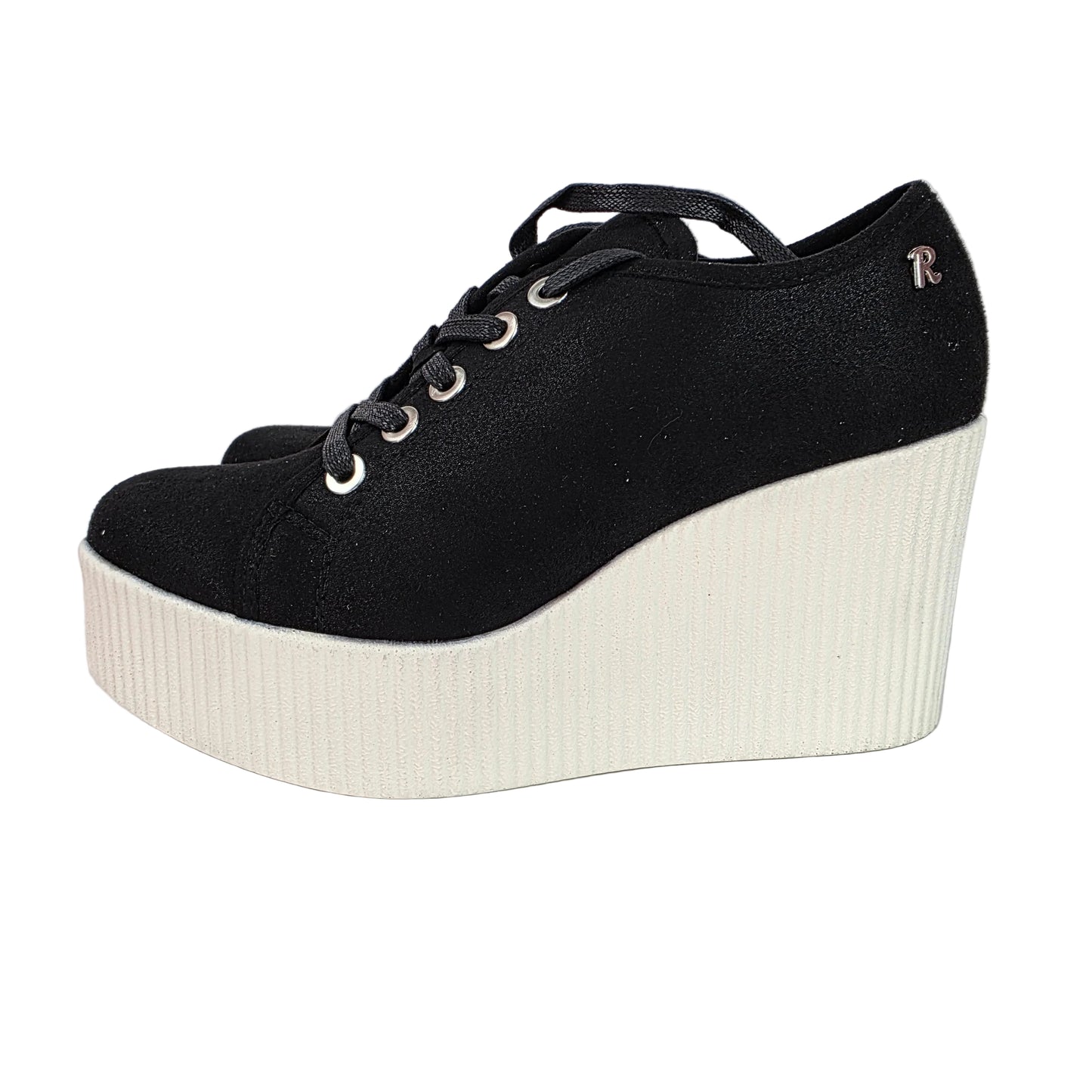 Sneakers Maxi Plataforma Refresh Black Metal