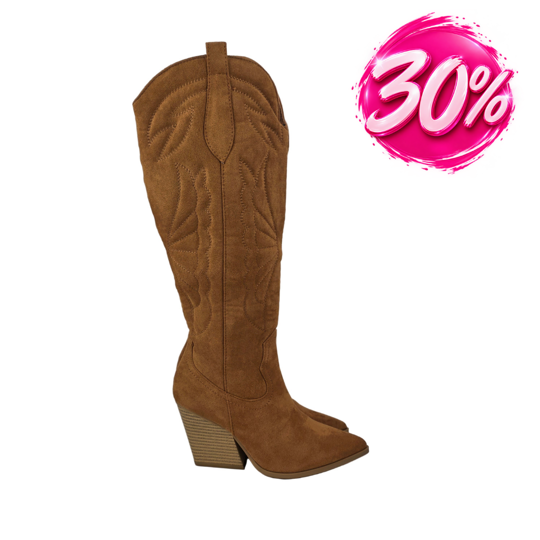 Botas Cowboy Altas Camel – Pasarela Concept