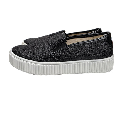 Sneakers Glitter Black Total B&W