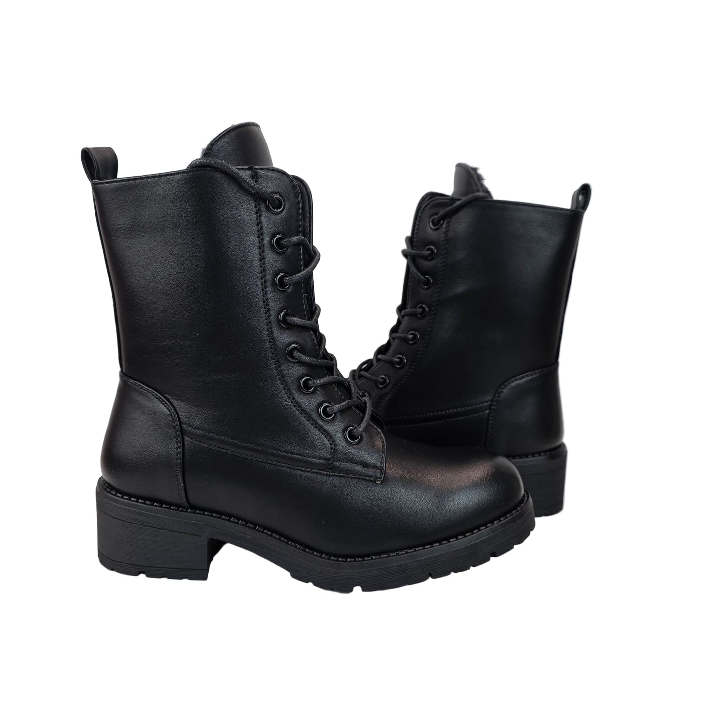 Botín cordones Negro