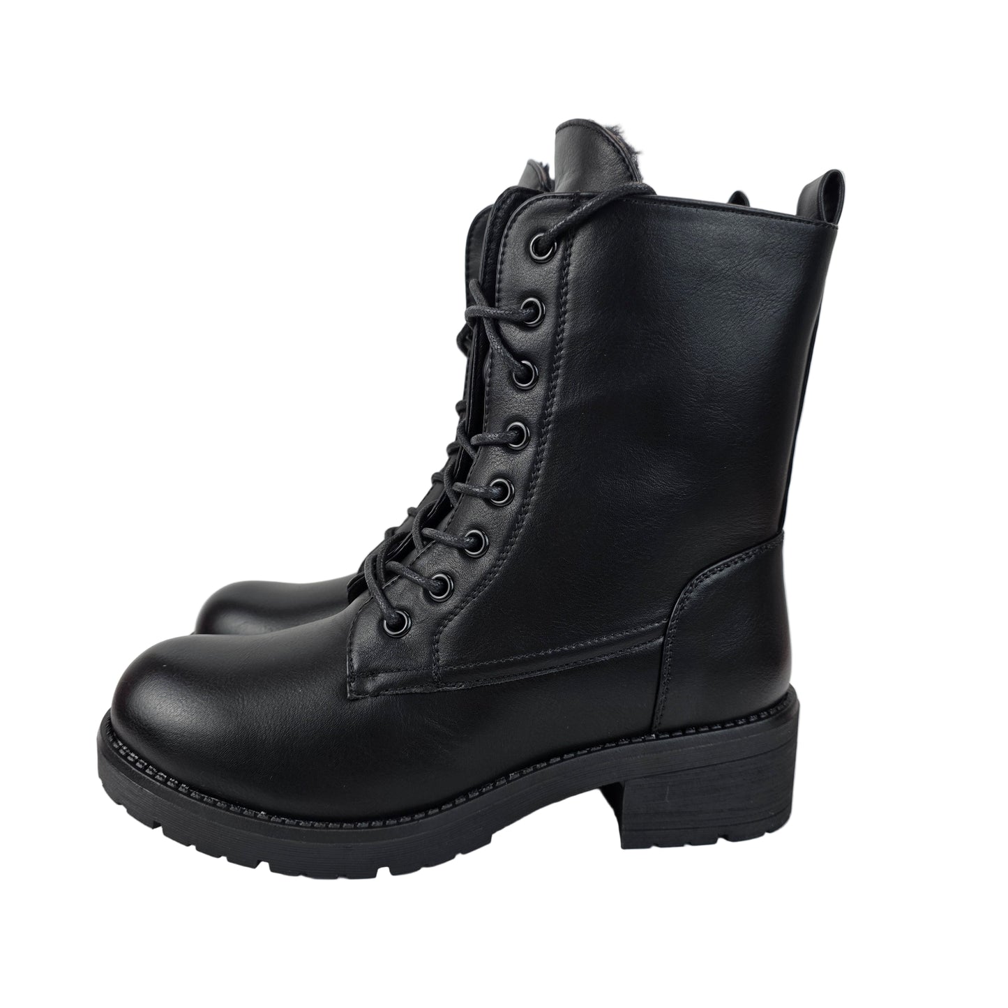 Botín cordones Negro
