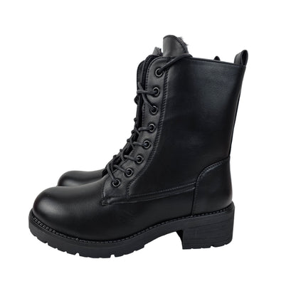 Botín cordones Negro